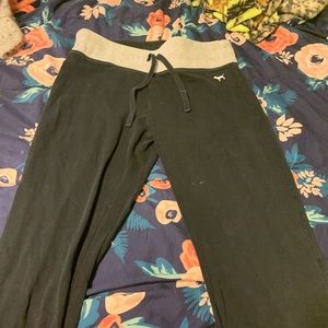 VS PINK BOOT CUT YOGA PANTS MEDIUM